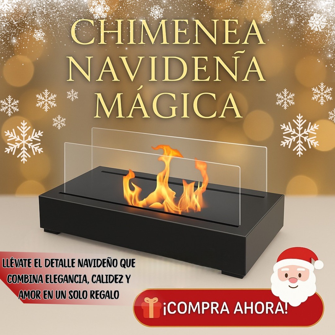 Miniatura 5 de CHIMENEA DECORACION NAVIDAD MASMELOS🎅